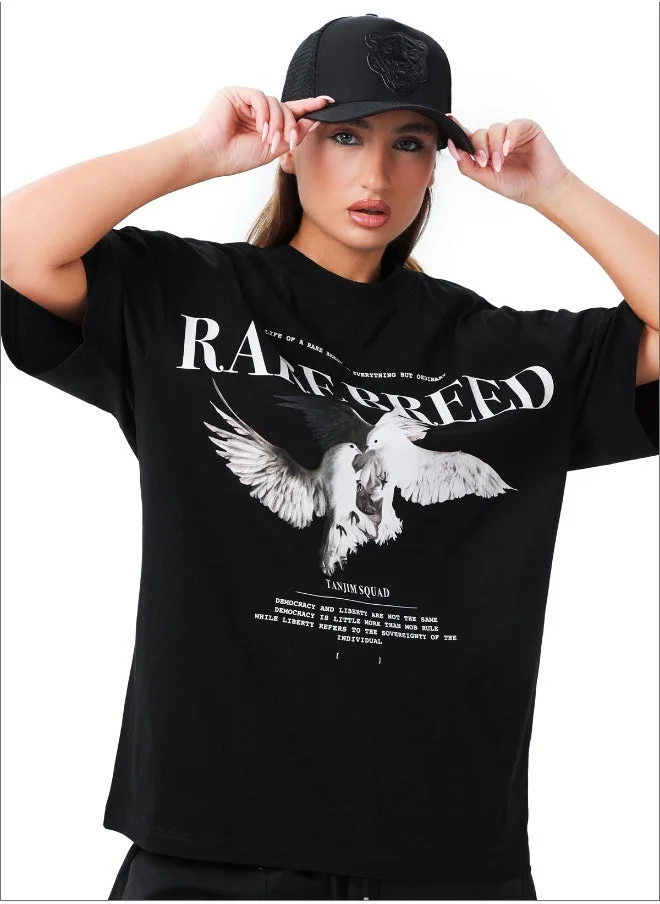TANJIM SQUAD - RARE BREED WOMENS T-SHIRT BLACK