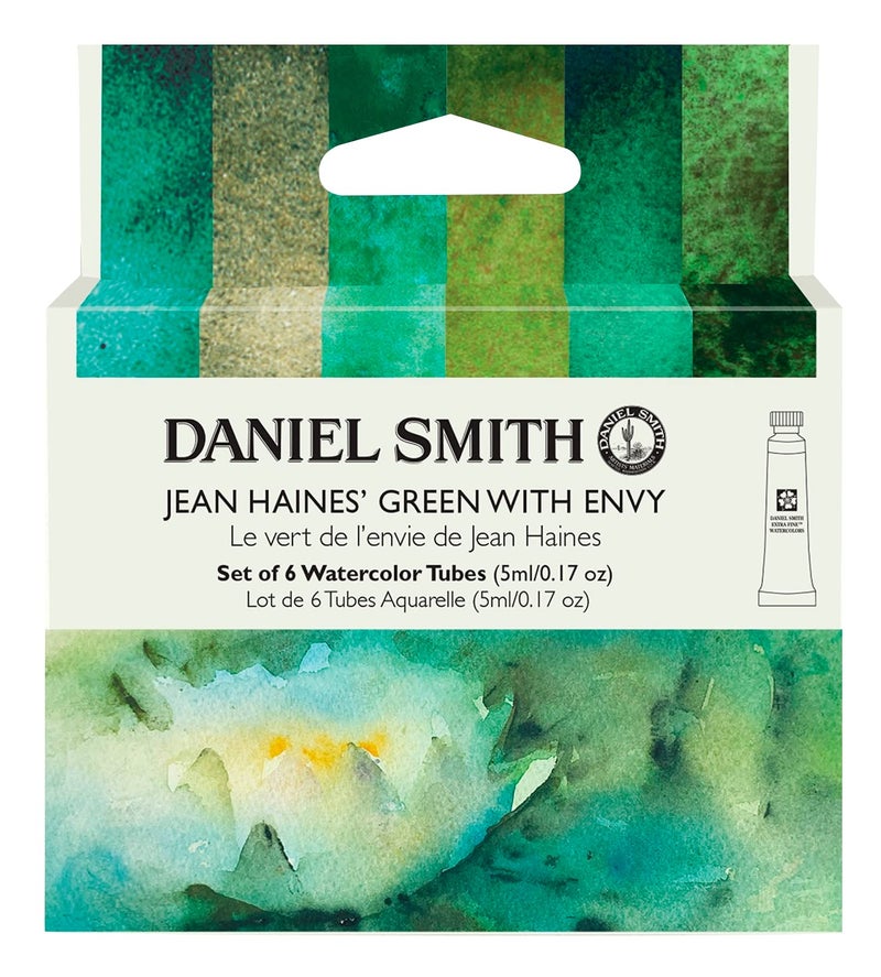 Daniel Smith 285610346 Transparent Watercolor Extra Fine Jean Haynes Green with Enbi - Set of 6 Colors, 0.2 fl oz (5 ml) (No. 2) - Image 5