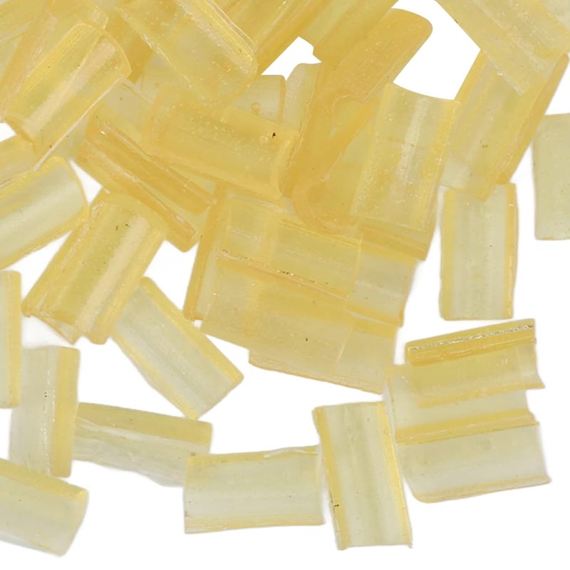Glue For Hair Extensions, 2 Bags of Yellow U Tip with Strong Adhesion Hair Extension Beads, Hair Extensions Tool For Thermal Bonding For Salon and Home Use - Image 3