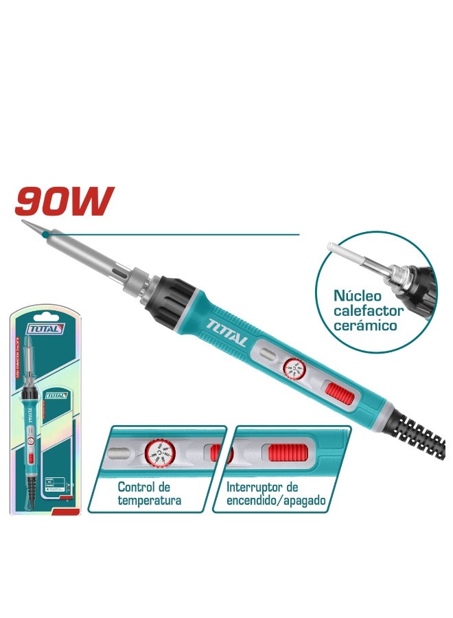 توتال كاوية لحام بضابط حرارة قدرة 90 وات - Image 1