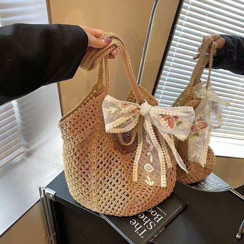 حقيبة توت محبوكة يدويًا - Image 1