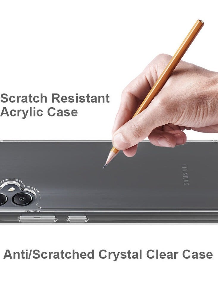 CHAPPELINE - AIRBAG CASE Series Premium Transparent Airbag Shockproof Anti-Yellowing with Iron Plate Case Cover For Samsung Galaxy A05 4G 2023 Clear - Image 1