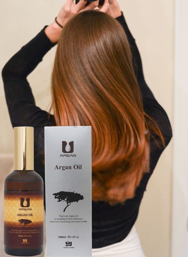 Argan 2 Pieces Yogi Care Argan Oil 100ml - Image 2