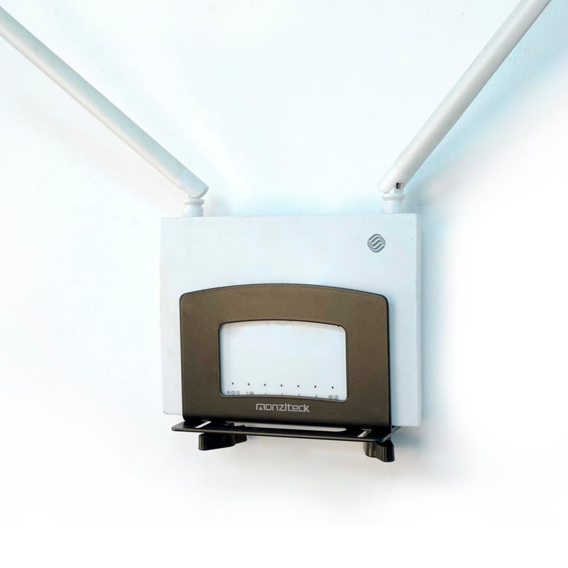 Monzlteck Adjustable Small Device Wall Mount Or VESA Mount Behind The Monitor |Design for Streaming Media Player, Switch, WII,Cable Boxes, Modems,Router,Power,mini pc,Mac mini,OptiPlex MFF and More - Image 5