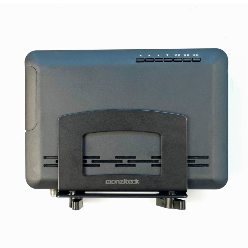 Monzlteck Adjustable Small Device Wall Mount Or VESA Mount Behind The Monitor |Design for Streaming Media Player, Switch, WII,Cable Boxes, Modems,Router,Power,mini pc,Mac mini,OptiPlex MFF and More - Image 2