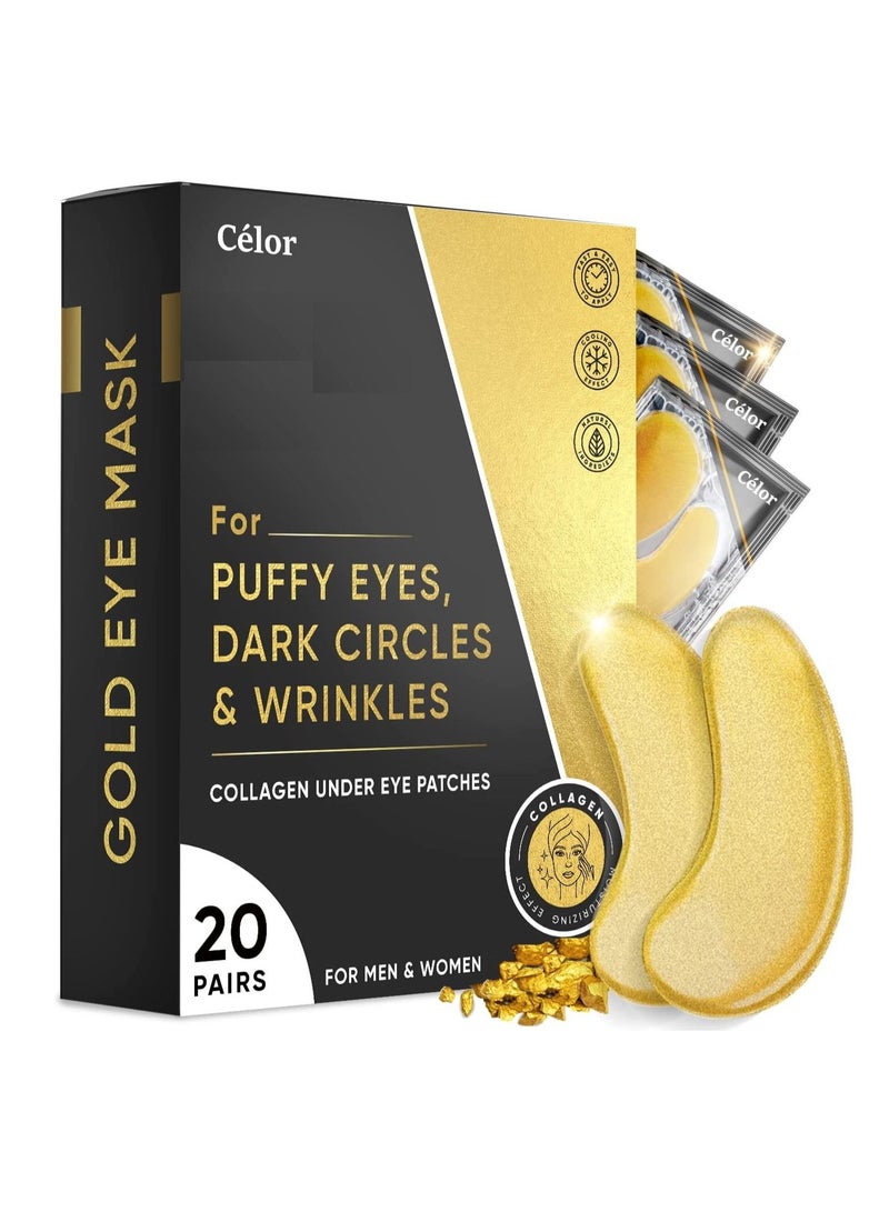 Eye Masks for Dark Circles and Puffiness 20 Pairs