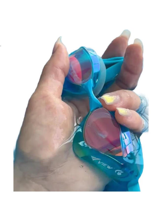 View نظارات سباحة ريسينغ مضادة للضباب للبالغين احترافية للمنافسة V230Asamc Am/P - Image 3