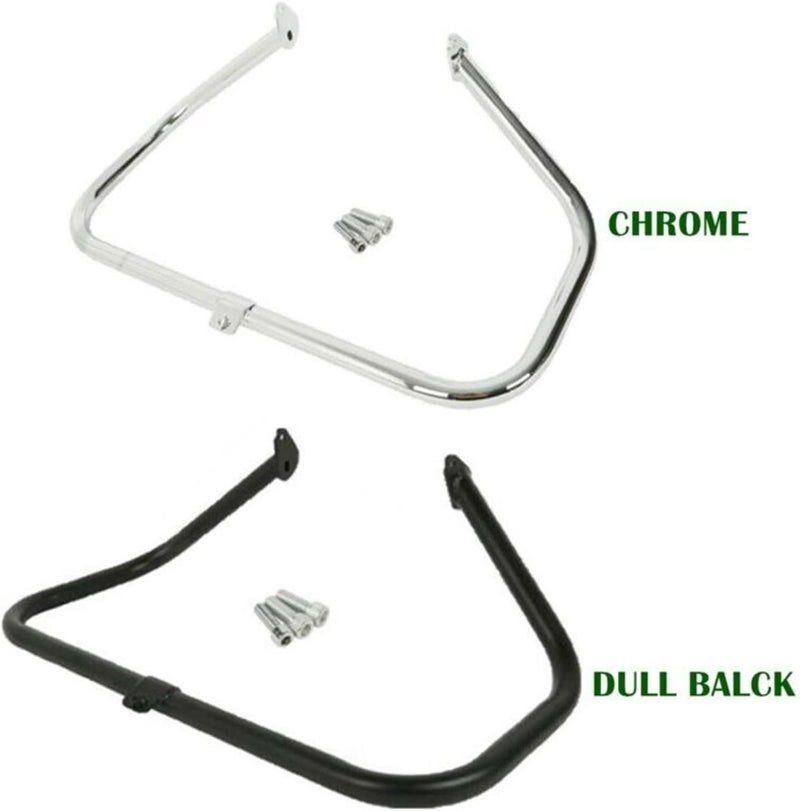 QASULER Motorcycle Engine Guard Crash Bar for Harley - Image 2