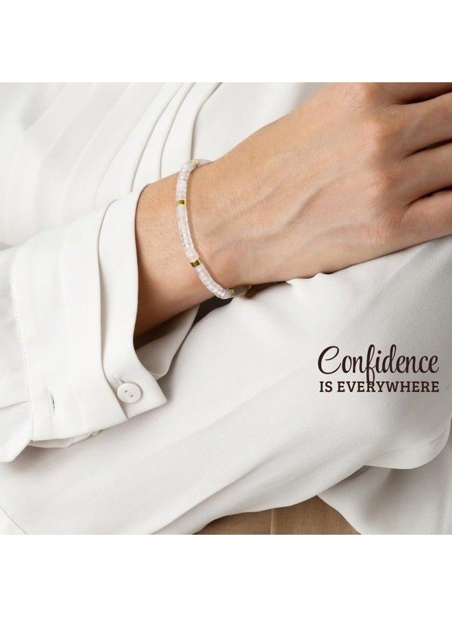 ZOKCC Inspirational Gifts Bracelets for Women Healing Natural Stone Bracelets - Get Well Soon Gifts for Women Best Friends Sister Girls - Life is Tough But So are You Bracelet - Image 4