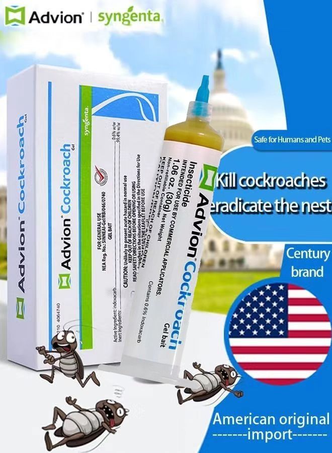syngenta Cockroach Roach Insecticide Bait Gel 30g  - Image 2