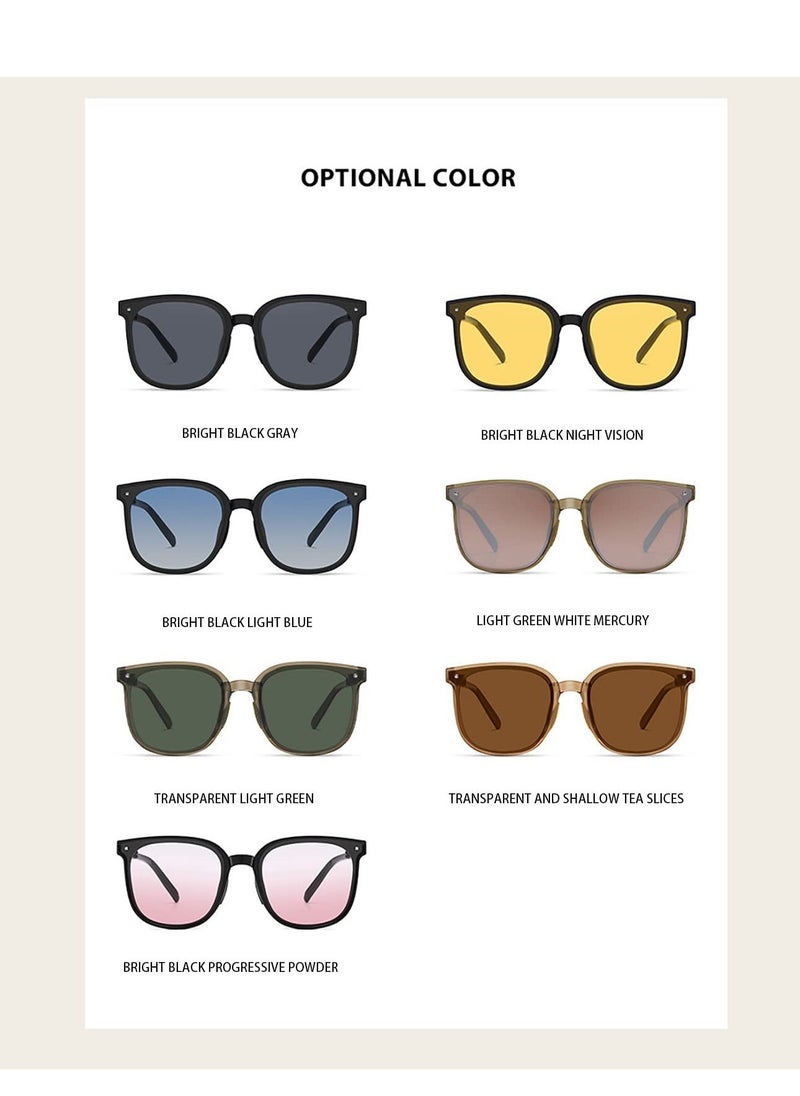 Carry Polarized Foldable Mini Folding Sunglasses Polarized UV Protection Trendy Designer Sun Glasses Classic Square Frame Anti Glare Sunglasses for Women Men - Image 5