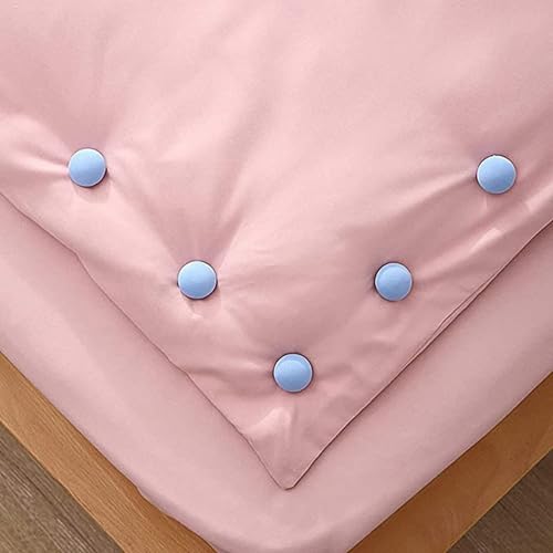 ARQIVO® Duvet Clips, Anti-Movement Fasteners, Cotton Quilt Grippers, Sheet Holder for Quilt Cover, Curtains, Socks, Blue, Pack of 8 - Image 3
