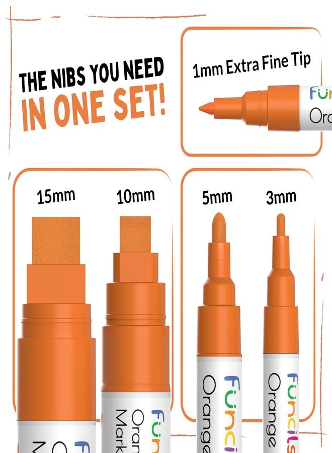 Funcils F - 5 Orange Acrylic - Image 2