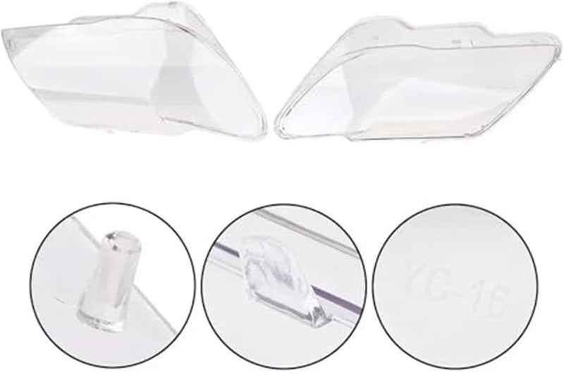 Wivplex Headlight Lens Cover for BMW 7 Series E65 E66 - Image 3