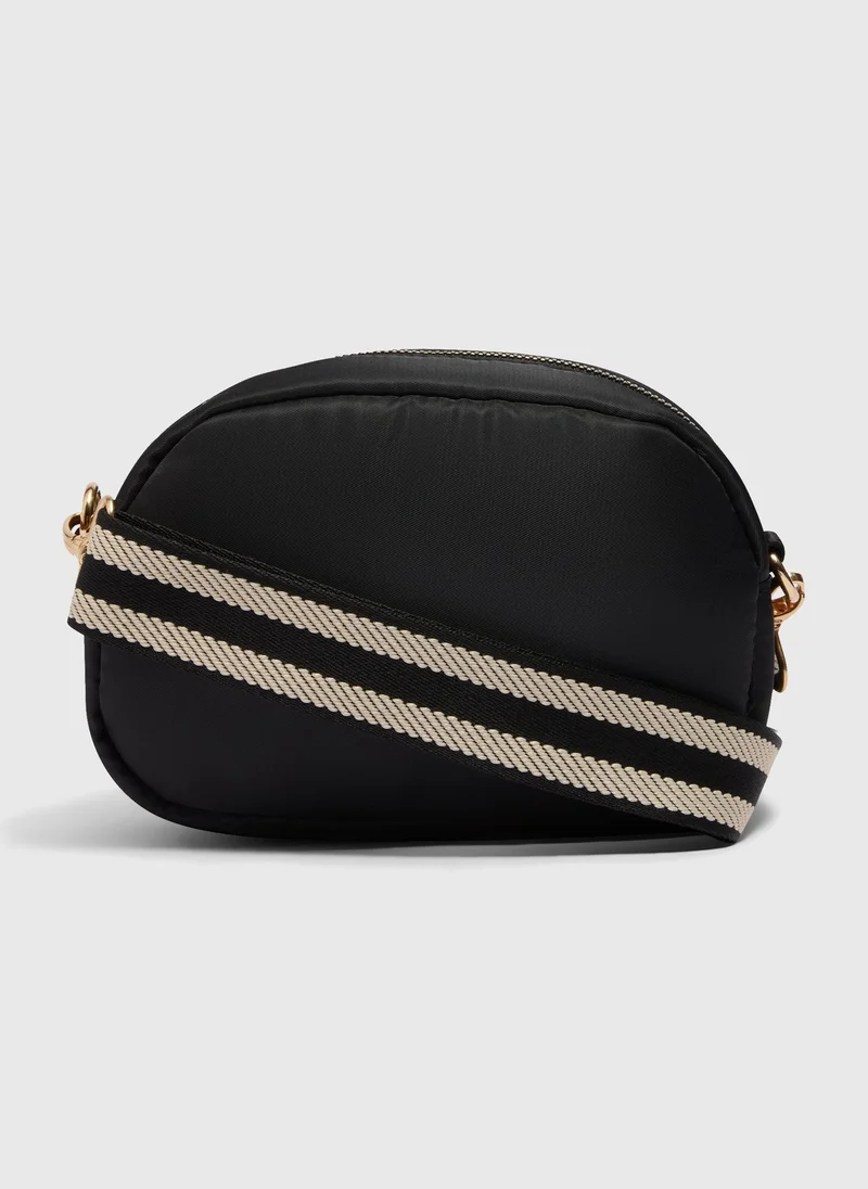 Matalan Black Nylon Camera Bag
