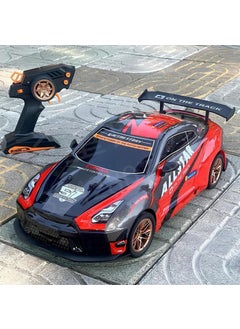 Apexma Remote Control 1:10 Rechargeable Light Fast Toy Car - Full Function Racing Car  - Image 1