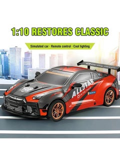 Apexma Remote Control 1:10 Rechargeable Light Fast Toy Car - Full Function Racing Car  - Image 4