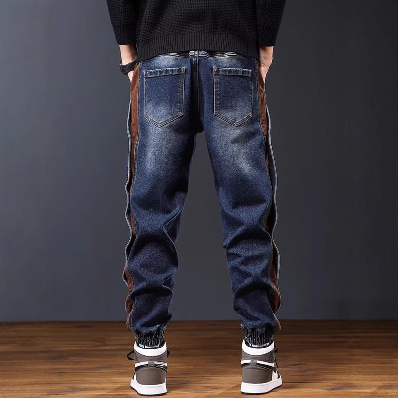 Unisex Classic Denim Jeans Loose Fit Daily Outdoor Wear - Image 5
