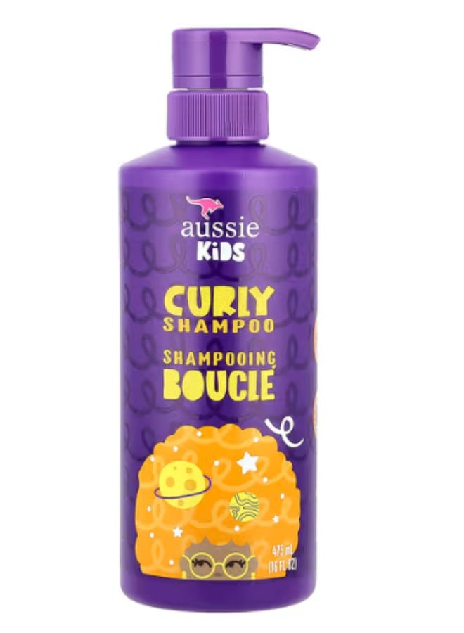 Aussie, Kids, Curly Shampoo, Sunny Tropical Fruit, 16 fl oz (475 ml)