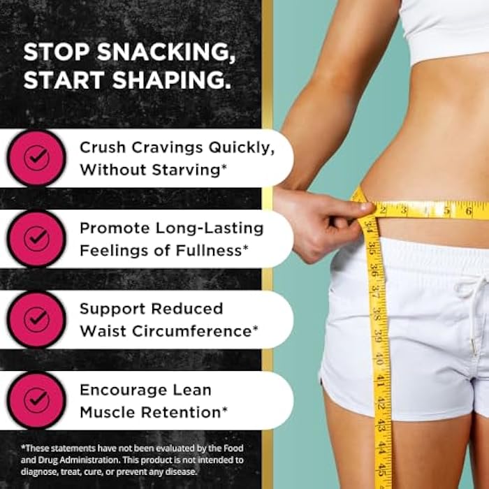 UNALTERED مكمل غذائي غير معدل لتقليل الشهية للنساء - يساعد في إدارة الرغبات، يعزز الشعور بالشبع، ويدعم فقدان الوزن - مكمل غذائي طبيعي مع الكروم بيكولينات والجلوكومانان - 120 كبسولة نباتية - Image 2