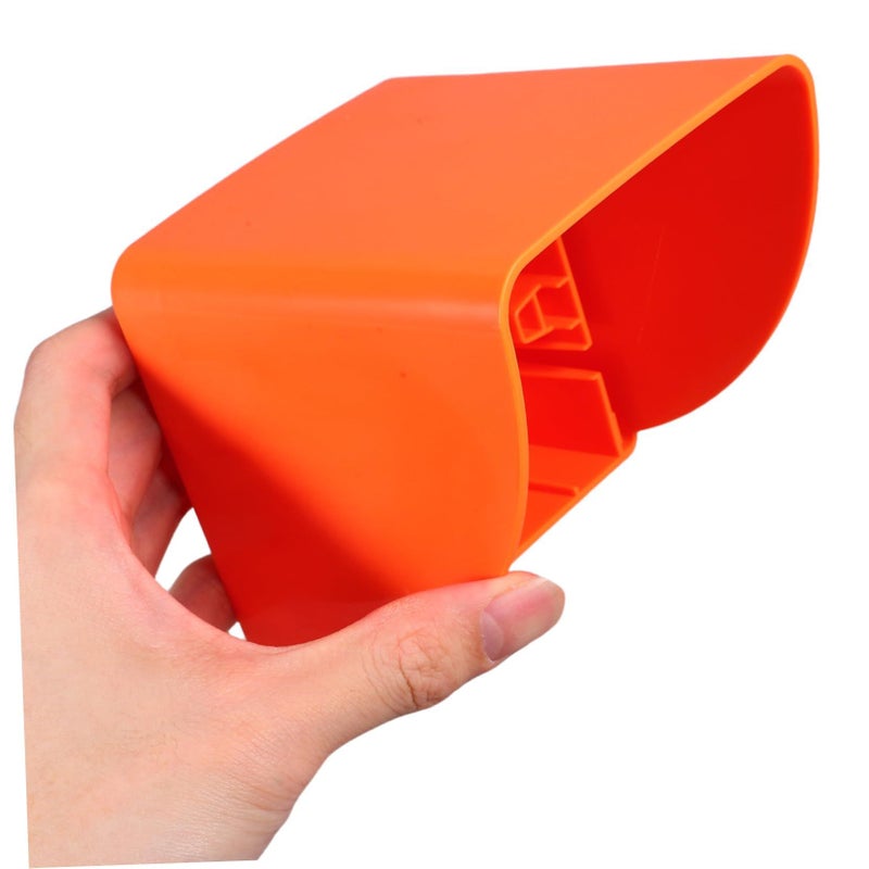 Veemoon 2pcs Ev Charger Cover Outdoor Plug Protector Weatherproof Socket For Charging Station Orange - Image 5
