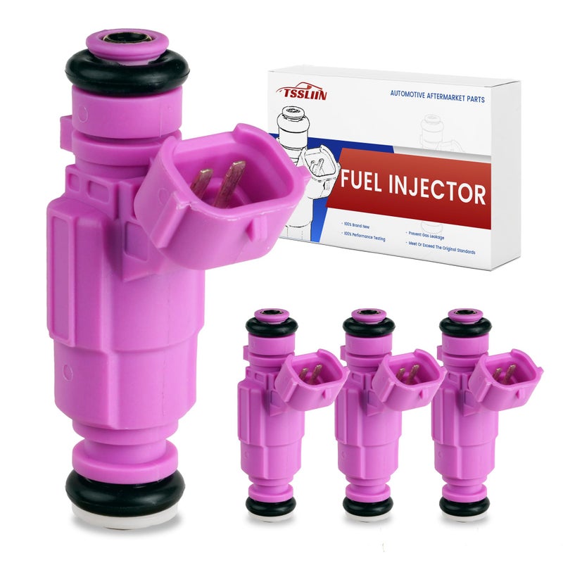 TSSLIIN Fuel Injectors Fits forHyundai Accent 20062011 forKia Rio Rio5 2009 2010 2011 16L L4 High Performance Inyectores OE 3531037170 FJ989 4PCS