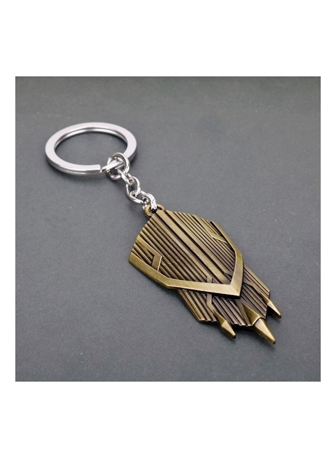 نيبمينينت سلسلة مفاتيح بتصميم كاجوال لدرع كابتن أمريكا من خليط معدني