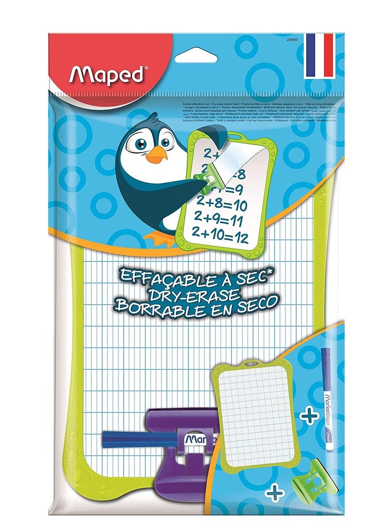 Maped A4 Size Whiteboard With Accessories Multicolour - Image 1