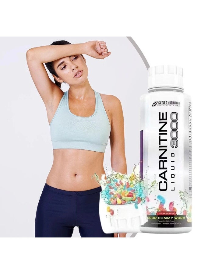 l carnitine 3000 sour gummy worm 🔥 Level Up With Liquid L-Carnitine From Cutler Nutrition 🔥 Looking to boost your energy, enhance fat metabolism, and crush your workouts like a champ? Liquid L-Carnitine 3000 is here to Nutrex's new Sour Gummy Worms
