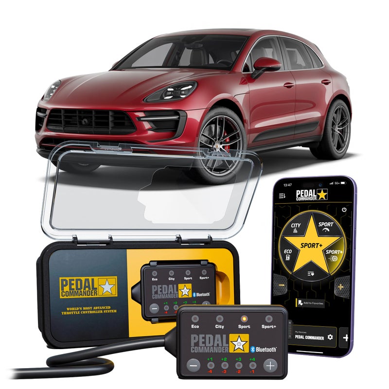 PEDAL COMMANDER for Porsche Macan 20142024 Throttle Response Controller  PlugandPlay Upgrade 4 Driving Modes 36 Sensitivity Settings  App Control and AntiTheft Porsche Macan Accessories