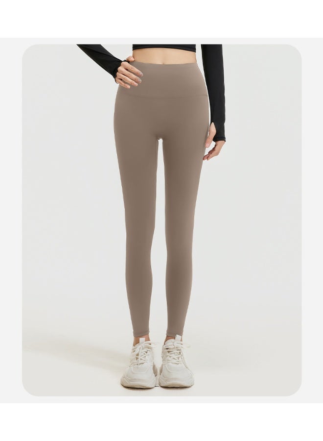 Yoga Pants For Women High Waist Elastic Hip Lift Fitness Leggings Soft Naked Feel GYM Clothes Workout Running Tights  - Image 2