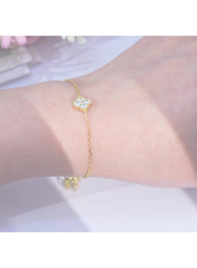 KUYING Mosang Stone Light Luxury High End Versatile Bracelet - Image 2