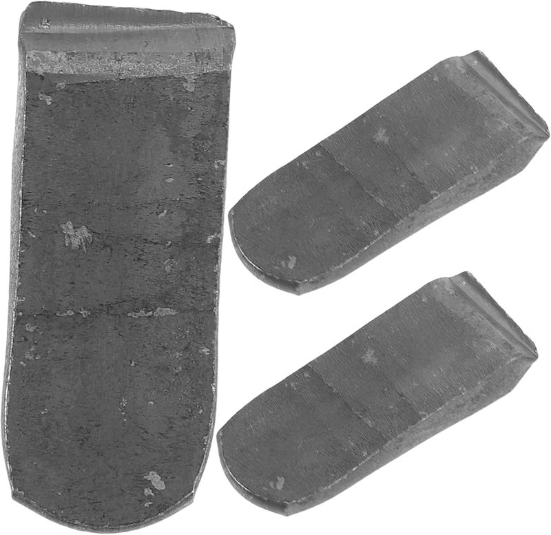 نوليتوي 3 قطع إسفين فأس حديدي أداة إصلاح مقبض المطرقة ملحقات سدادة معدنية مخروطية - Image 1