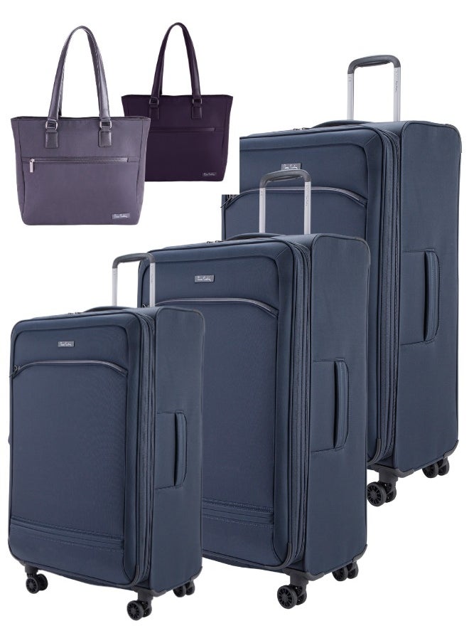 Luggage Set of 5 Ultra Light Weight 4 Wheels TSA Approved