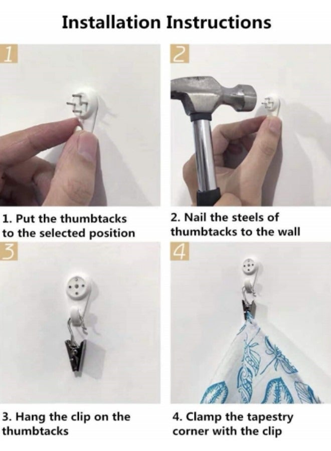 GGEROU Hanging Tapestry for Wall Decoration , HD Photography Backdrops Wall Hanging Blanket 150x200cm - Image 4