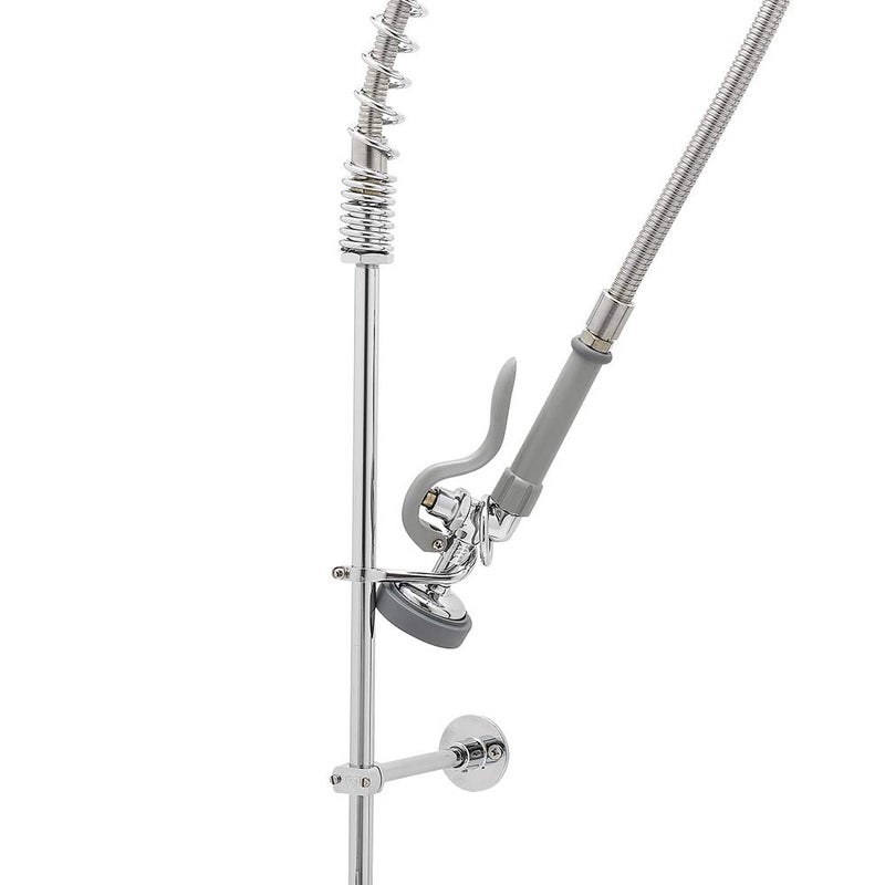 T&S Brass B-0107 Spray Valve for use in commercial kitchens. Pre-rinse sprayer meets new Department of Energy requirements with 1.15 GPM flow rate - Image 4