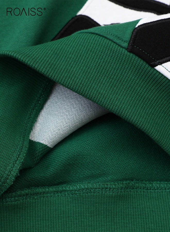 roaiss Toddler Boys Stylish Sweatshirt, Crew Neck Long Sleeve Pullover with Adorable Pattern, Suitable for Daily Wear or Any Occasion - Image 3