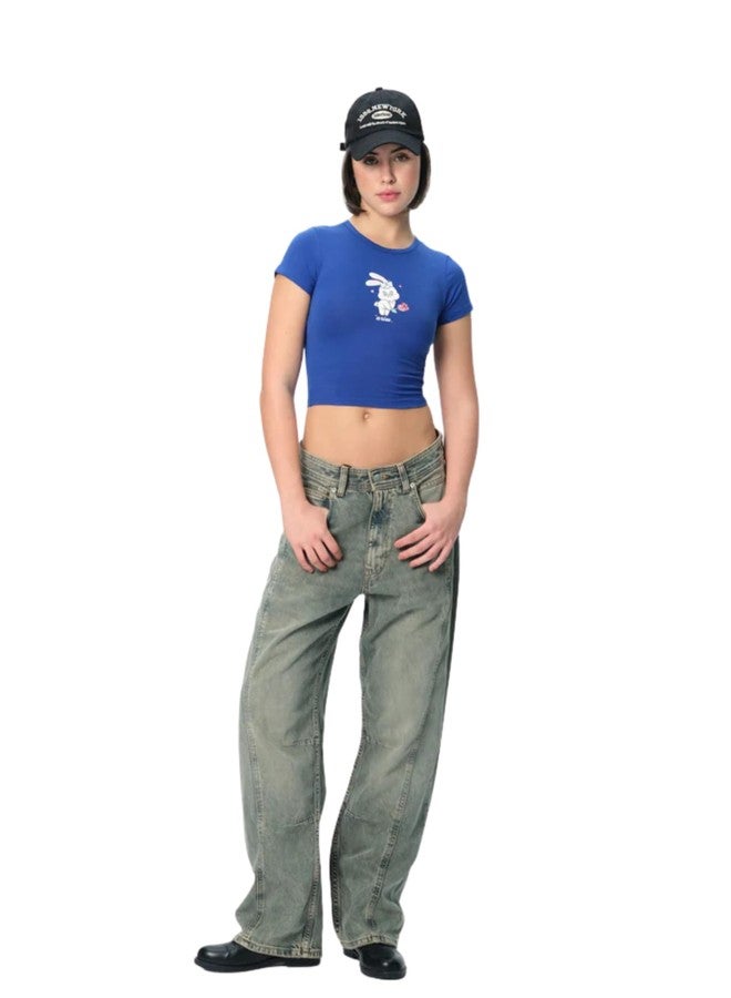 BONKERS CORNER Aries Aura Long Length Baby Teel Blue - Image 1