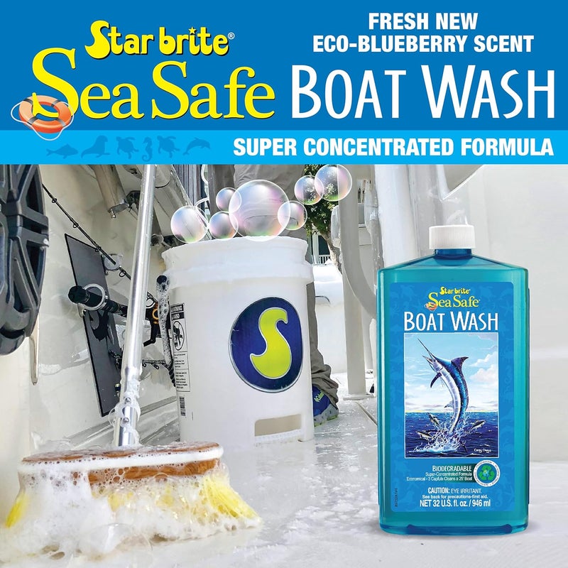 Star Brite Sea Safe Boat Wash - 32 oz Biodegradable Cleaning Solution - Image 4