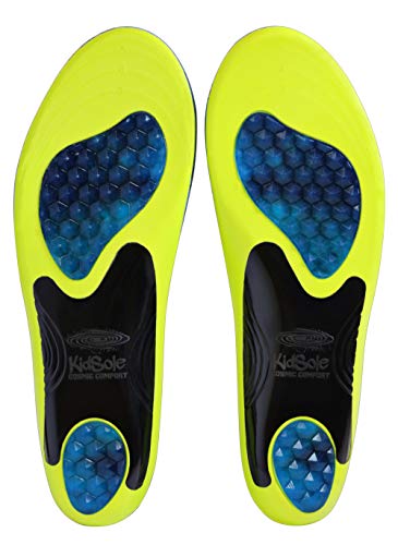 KidSole Cosmic Comfort Reinforced Arch Support Soft & Strong Children's Insole. Slim Profile & Strong Support with Memory Foam Soft Top. ((24 CM) US Kid's Size 3-6) - Image 3