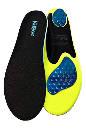 KidSole Cosmic Comfort Reinforced Arch Support Soft & Strong Children's Insole. Slim Profile & Strong Support with Memory Foam Soft Top. ((24 CM) US Kid's Size 3-6) - Image 2
