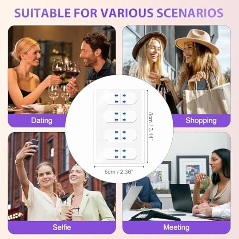 GQ 40PCS Face Tape Face Lift Tape Invisible Face Tape Lifting Invisible Instant Face Tape for Wrinkles Sagging Skin Double Chin - Image 3