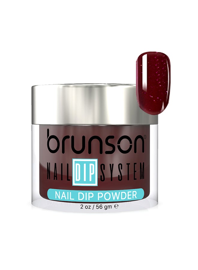 Nail Dip Powder Dip And Buff System Color 56gm, French Nail Art Starter Manicure Salon DIY At Home Odor Free And Long Lasting No Needed Nail Lamp Curing BDK130