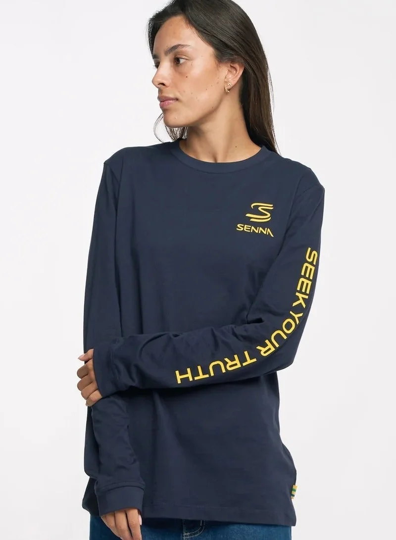 Ayrton Senna Ayrton Senna Long Sleeve T-shirt