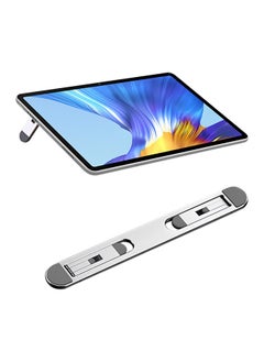 Adjustable Laptop Stand Ergonomic Laptop Holder with Two Height Settings Perfect Viewing Position Reduces Back and Neck Pain Suitable for Home Office Use