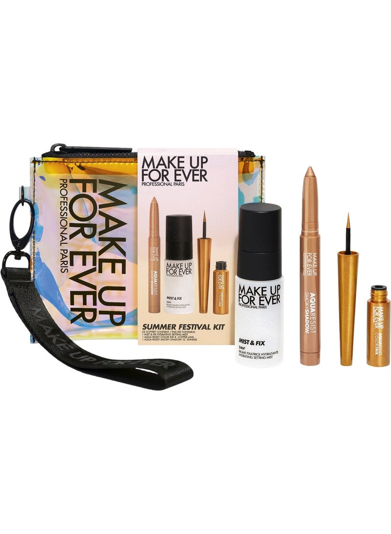 MAKE UP FOR EVER – Summer Festival Kit (Eye Makeup Set)