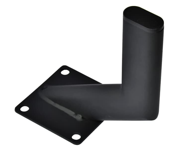 Dcloud Furniture Legs Metal Black 10 cm 6 inch Coffee Table Leg Support Legs Bedside Cabinet Legs TV Cabinet Sofa Legs 4 Piece 6 Inch Black Sofa Leg_B6L9009 - Image 4