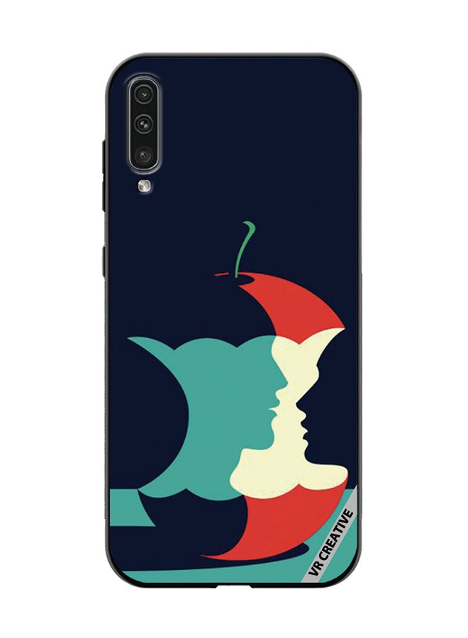VR CREATIVE Protective Case Cover For Samsung Galaxy A70/A70s Eaten Apple Design Multicolour - Image 1