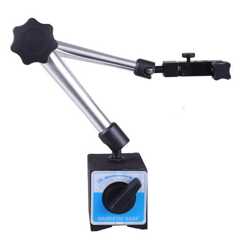 Qnkaa Magnetic Base Stand for Digital Dial Indicator, Three Segment, Industrial Strength with Quick Release - Image 1