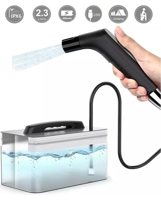 Cady One Portable rechargeable bidet and shower with a large 2.3L water tank  - Image 2